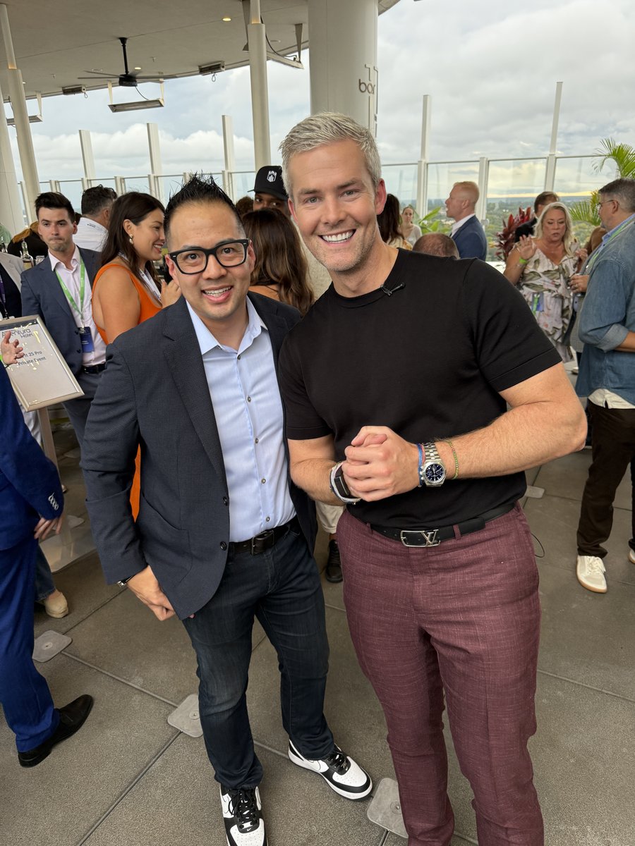 Alex Yu with Ryan Serhant